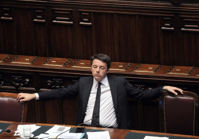 Il premier Matteo Renzi