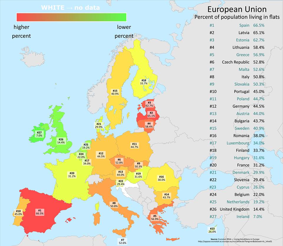 mappe europee, mappa colorata d'Europa