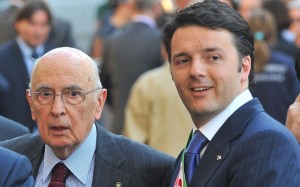 Consultazioni, Napolitano e Renzi al lavoro