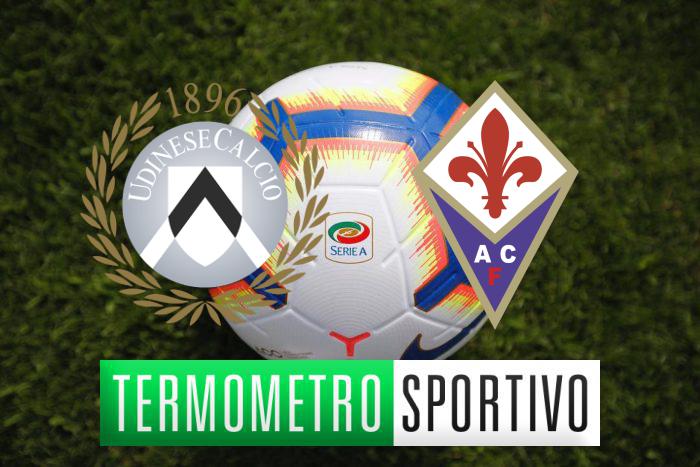 UDINESE-FIORENTINA: diretta streaming e tv, dove vederla| Serie A