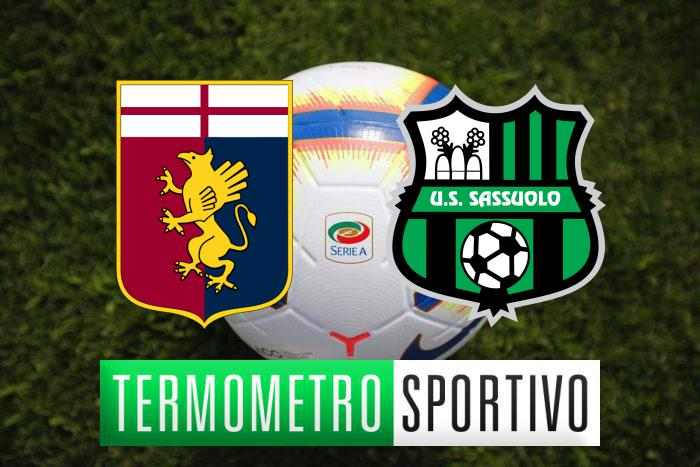Genoa-Sassuolo, diretta streaming e tv, dove vederla Serie A