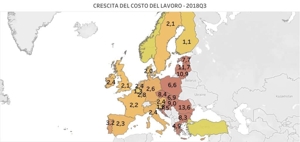 COSTO DEL LAVORO