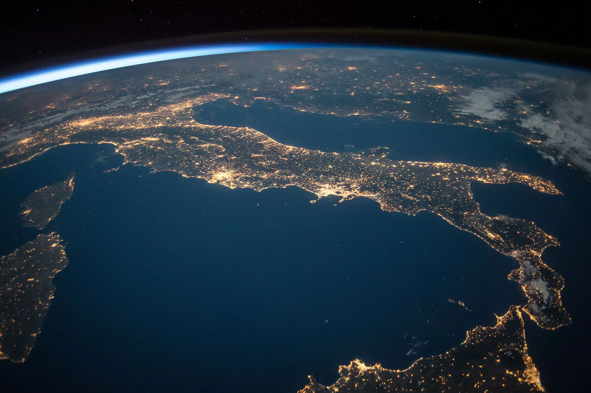 L'Italia vista dallo spazio