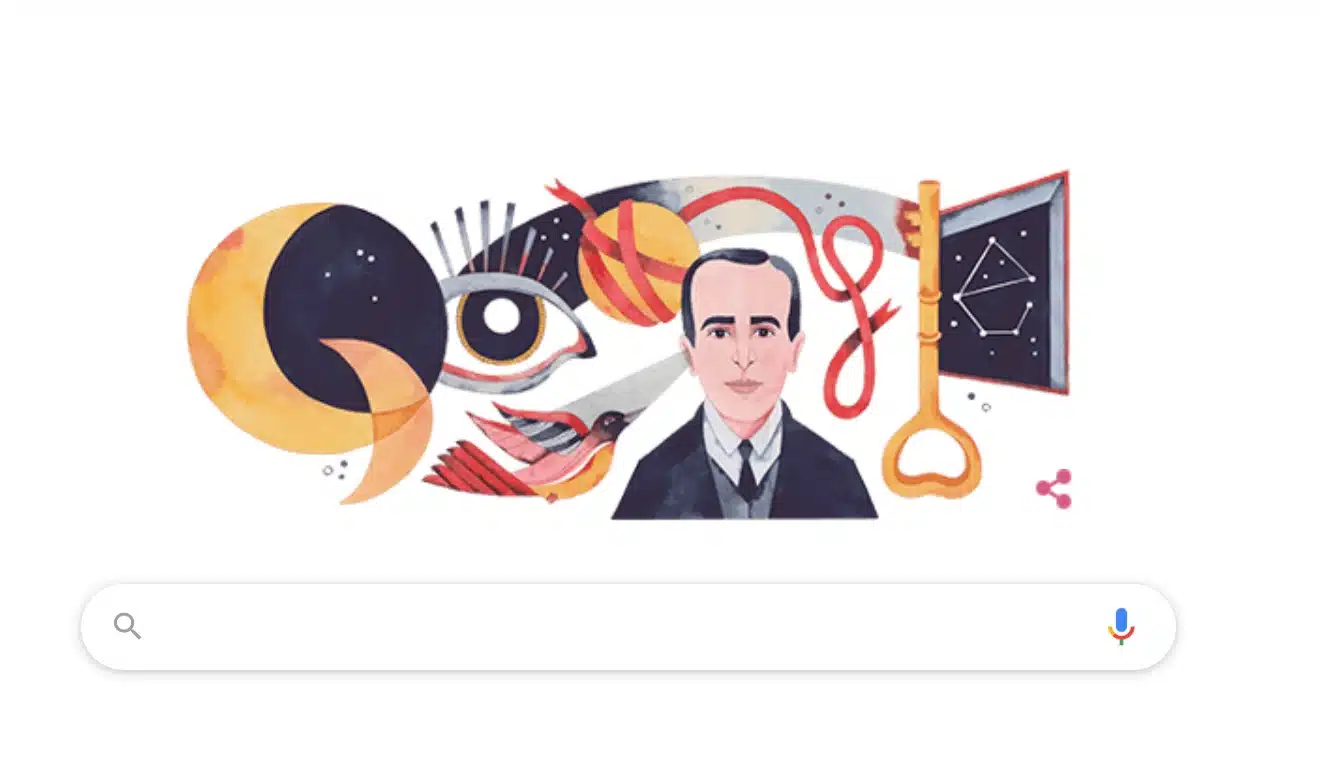 Vicente Huidobro chi era Google Doodle