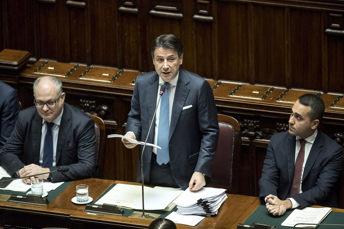 giuseppe conte taglia corto su polemica con renzi